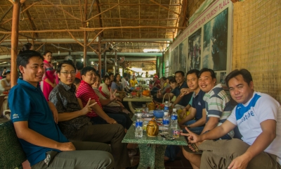 Giao lưu bóng đá với Phòng QLĐT và Phòng KHTC Tp.Mỹ Tho - Tiền Giang