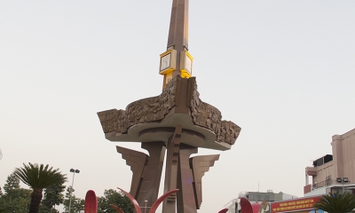 Đường phố TP. Thủ Dầu Một - Bình Dương rực rỡ đón chào năm mới 2016