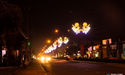 Đường đèn Thành phố Thủ Dầu Một 2017