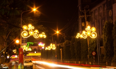 Đường đèn Thành phố Thủ Dầu Một 2017