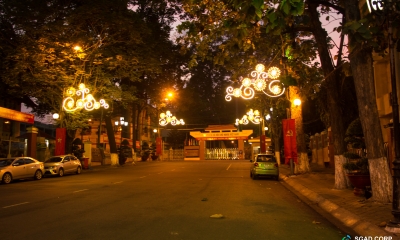 Đường đèn Thành phố Thủ Dầu Một 2017